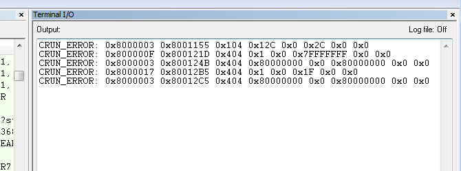 Output Terminal IO